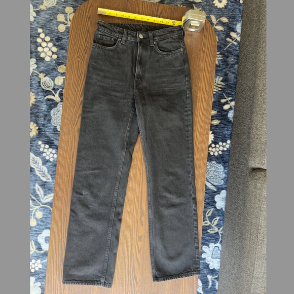 Weekday Voyage High Rise Straight Jeans (25/30) - Picture 1 of 4